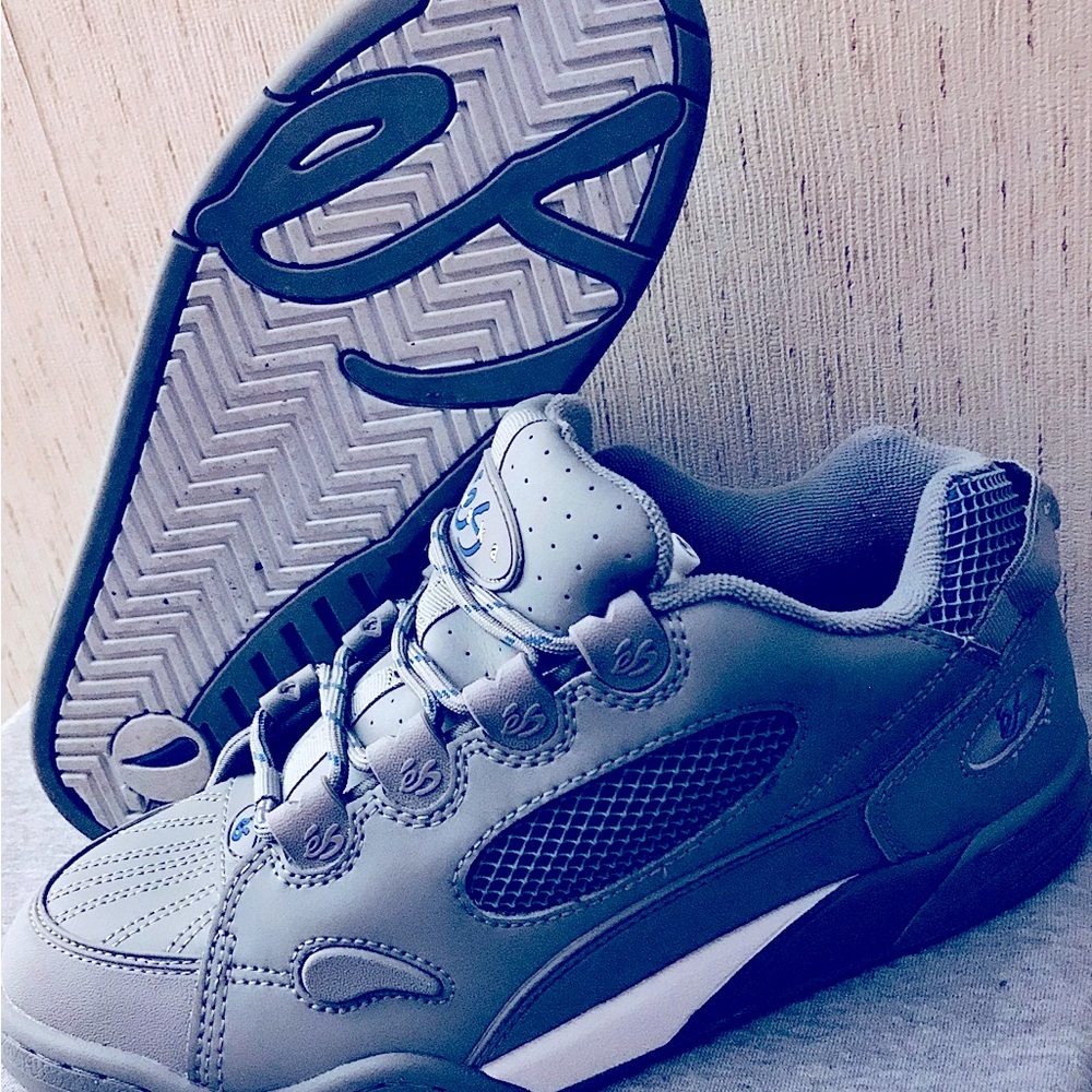 ES Chad Muska Reissue OG Skate Shoes Blue/Gray US 10.5